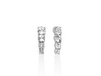 Orecchini Miluna Donna in Argento Topazio ERD3476